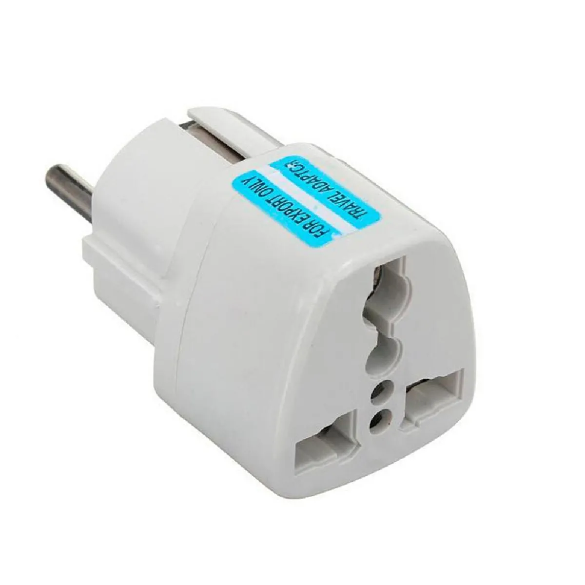 Adaptateur universel prise américaine vers connexion (dE) eU-blanc