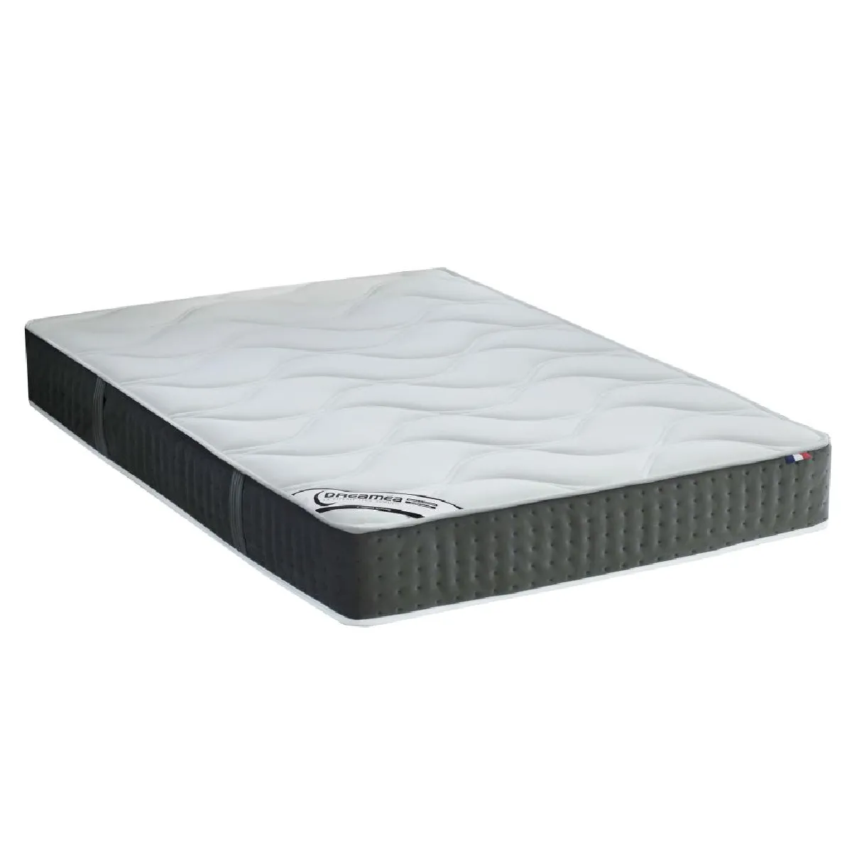 Matelas 160 x 200 cm ressorts ensachés 7 zones et mémoire de forme ép.25cm - TIAMAT de DREAMEA