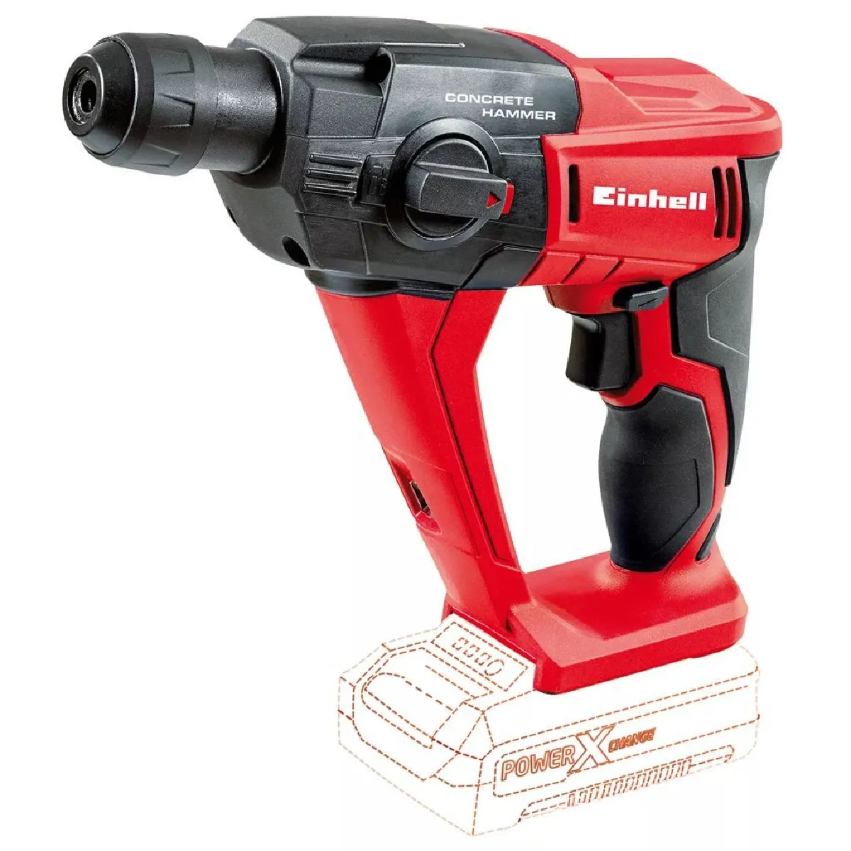 Einhell Perforateur sans fil TE-HD 18 Li-Solo