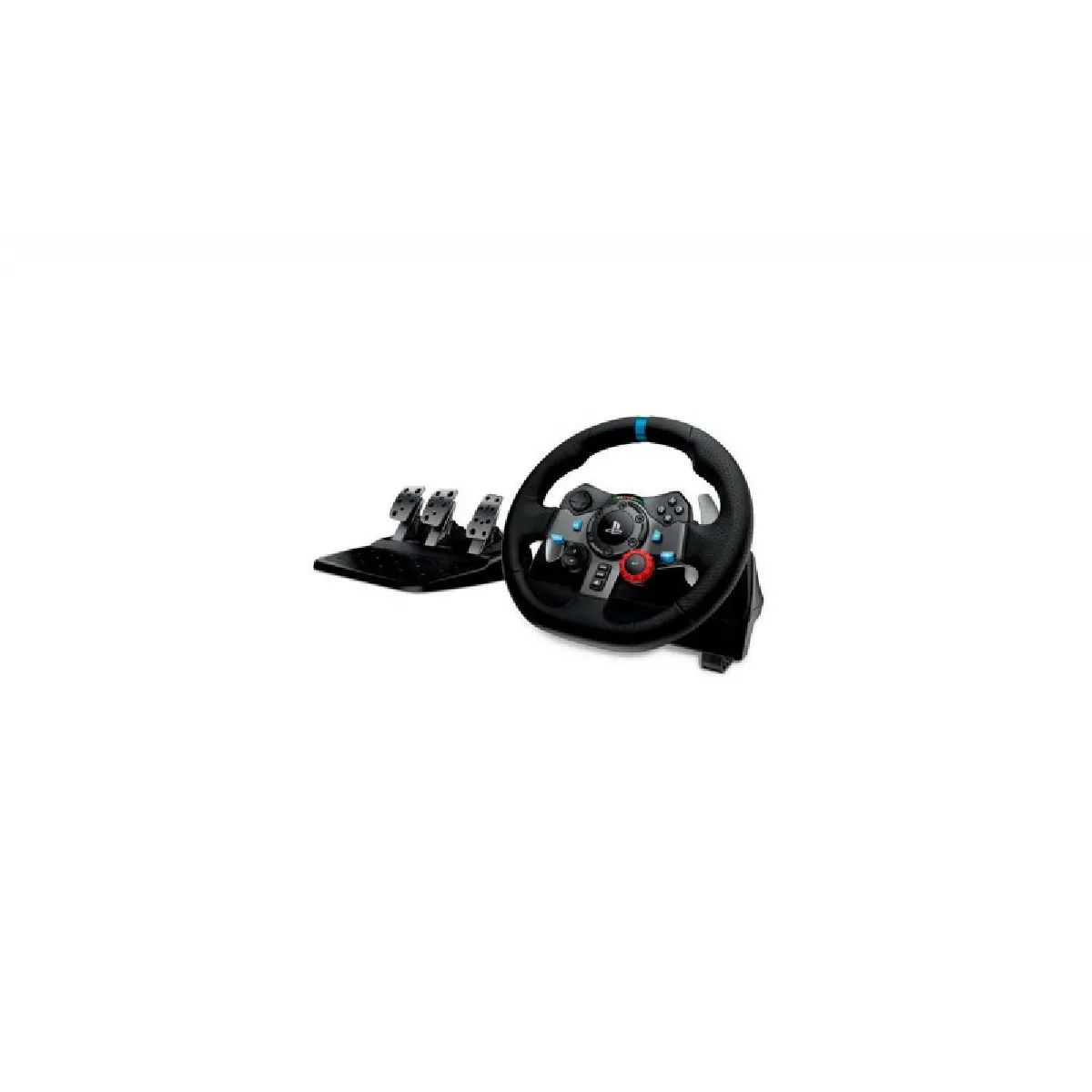 Pack Volant et Pédales Logitech G29 Driving Force pour PC PS3 PS4 Noir