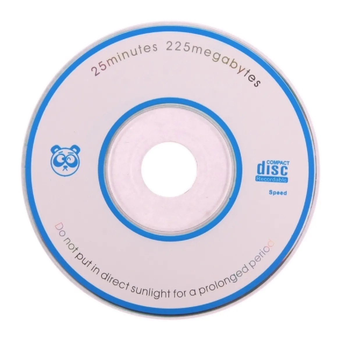 Pour 100 pcs 8cm Mini CD-R vierge, 225 Mo / 25 minutes, 100 pcs dans un emballage, le prix est