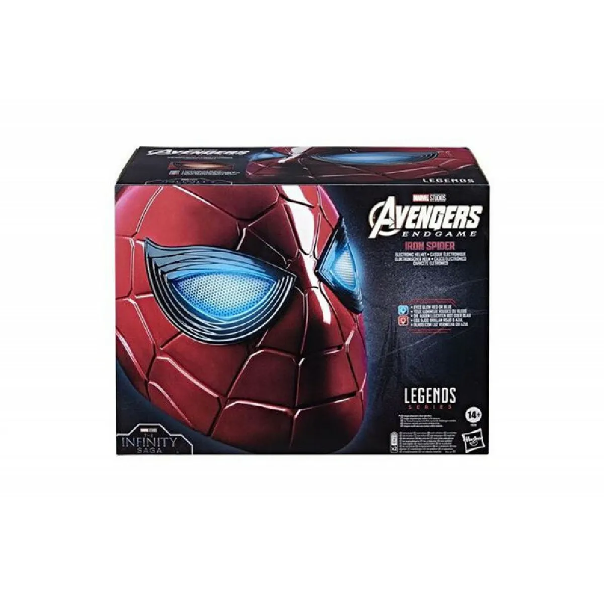 Casque électronique Spiderman Marvel Legends Series Iron Spider