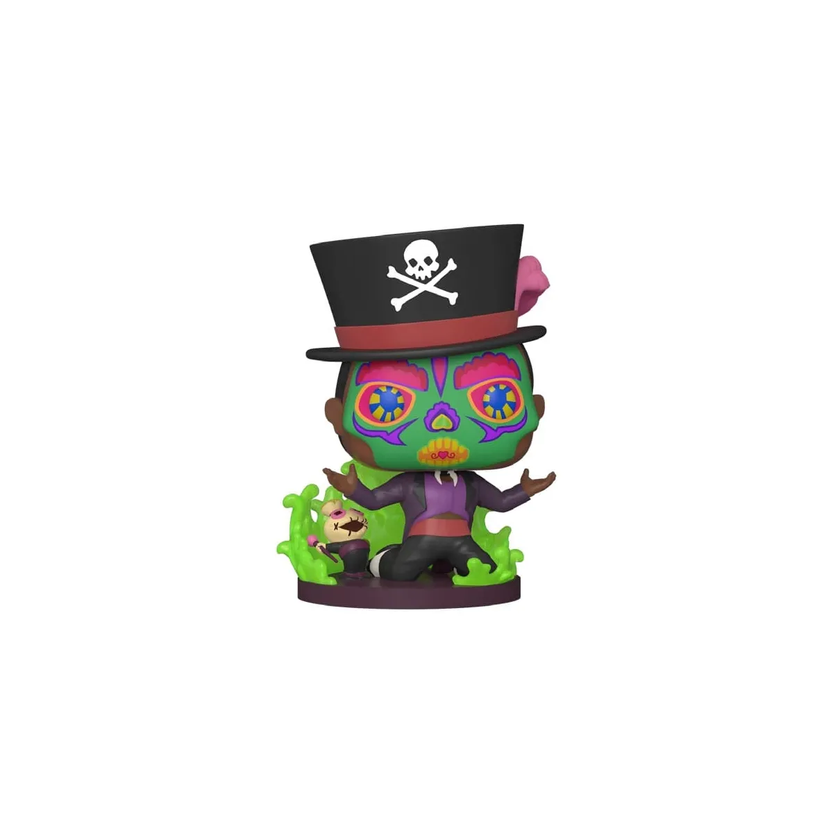 Disney Villains - Figurine POP! Sugar Skull Facilier w/Base Special Edition 9 cm