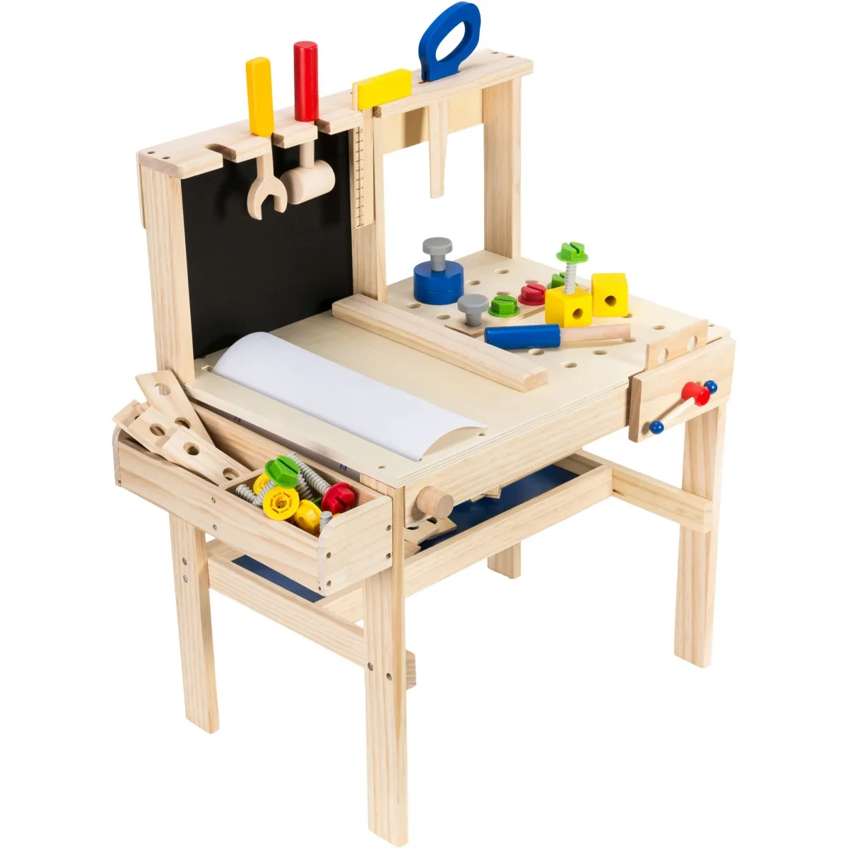 Mamabrum Etabli Enfant Atelier de Bricolage en Bois pour Enfant