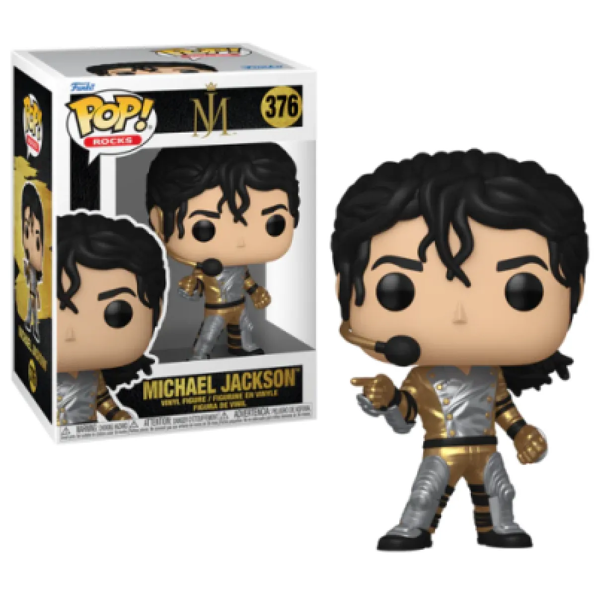 Funko POP Rocks Michael Jackson (Tournée historique) 376