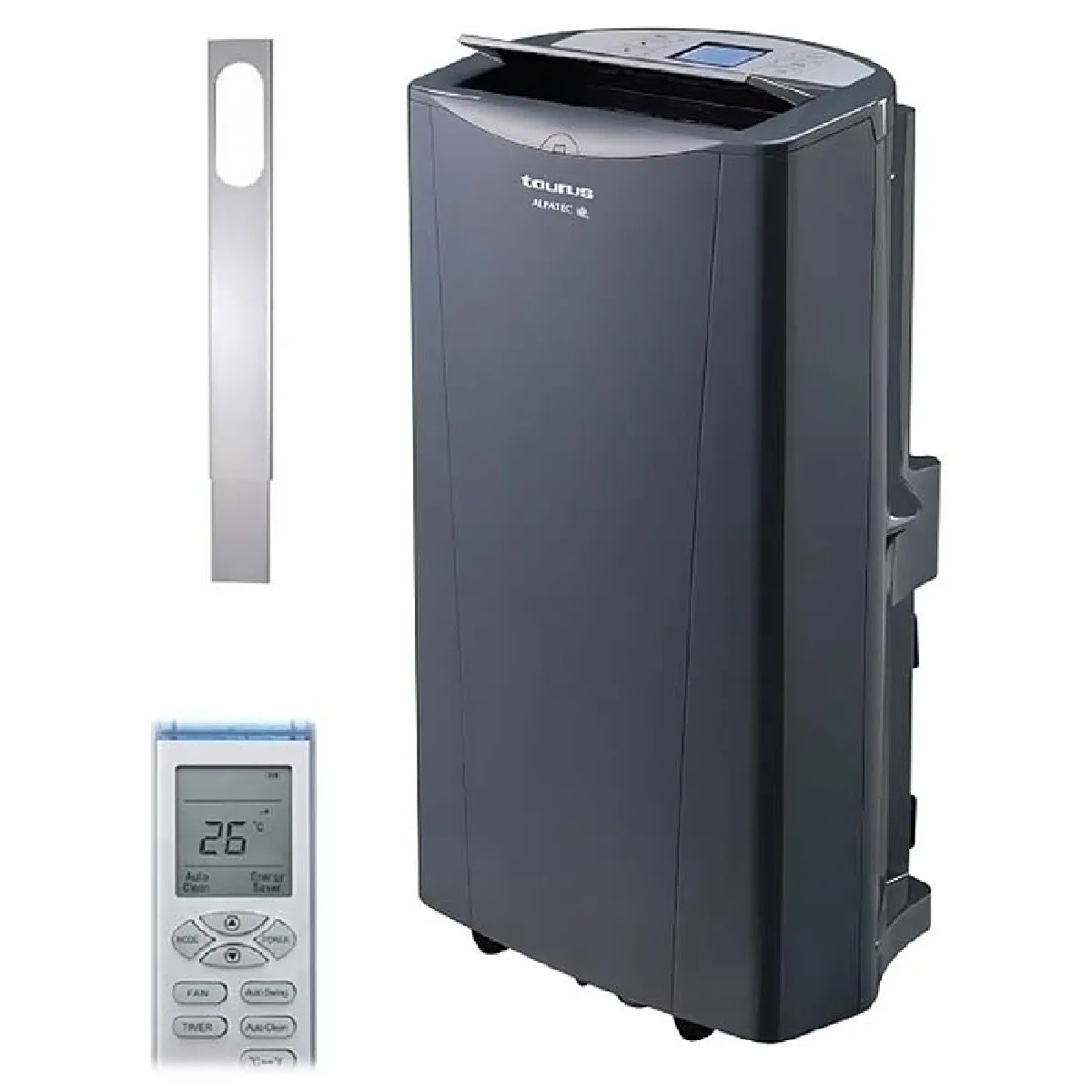 Climatiseur mobile réversible 3500w 35m2 avec kit - ac350rvkt - TAURUS ALPATEC