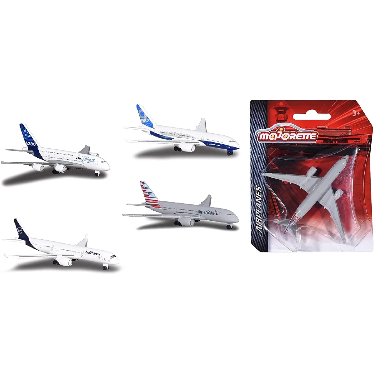 Avion miniature, Assortiment