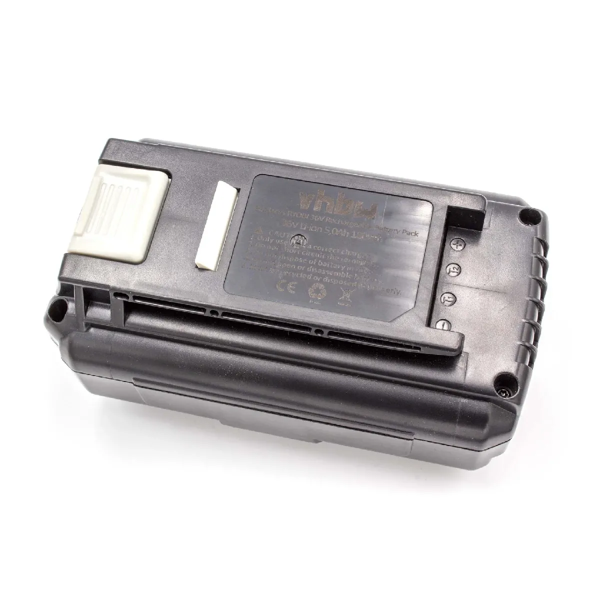 vhbw Batterie Li-Ion 5000mAh (36V) compatible avec matériel Ryobi RBC36X20B, RBC36X26B, RBL36B, RBL36JB, RBV36B, RCS36