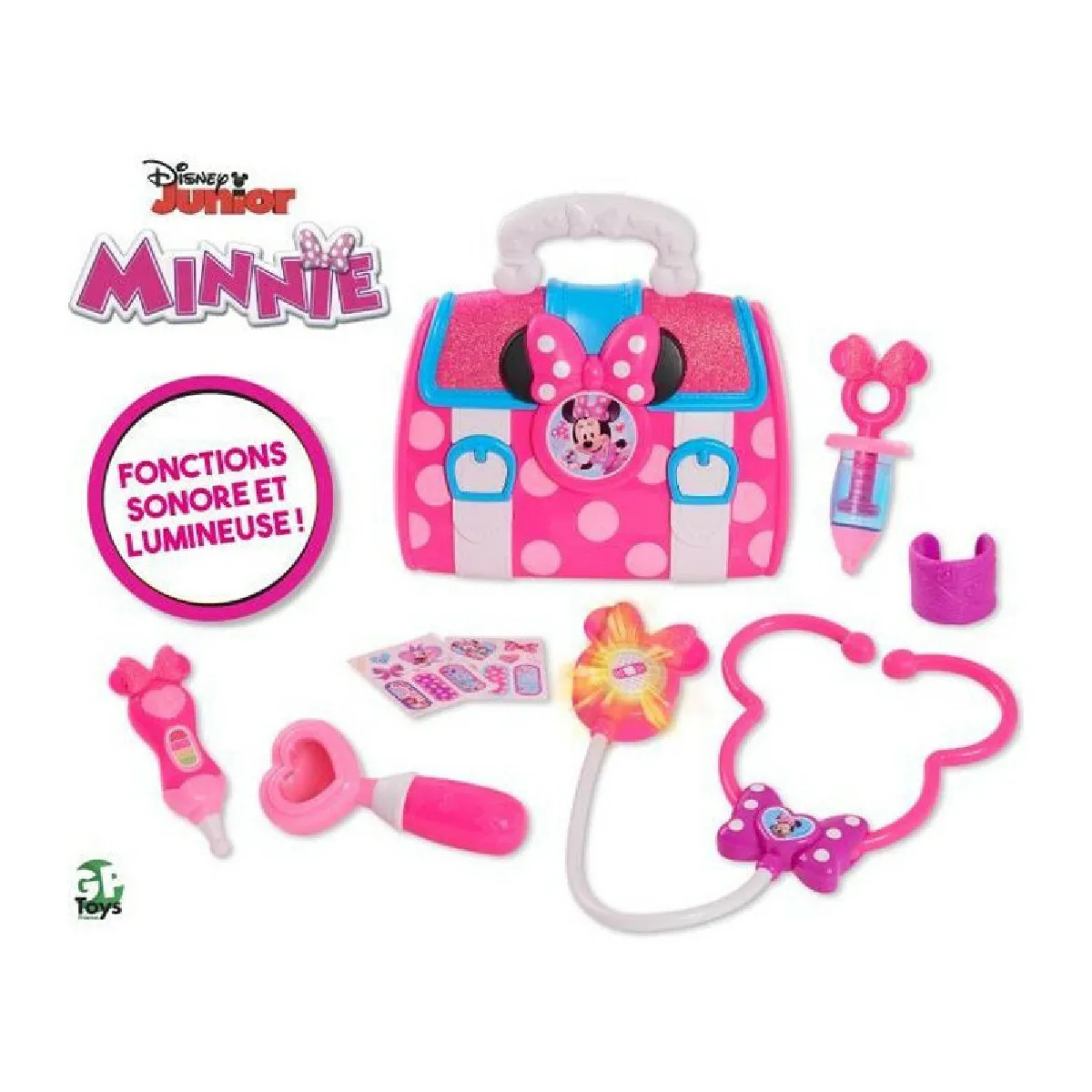 Mini Set docteur Mickey et Minnie avec fonction sonore lumineuse