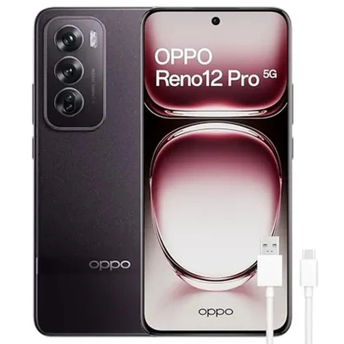 Smartphone Oppo Reno 12 Pro 6,7 Mediatek Dimensity 7300 512 GB 12 GB RAM Noir