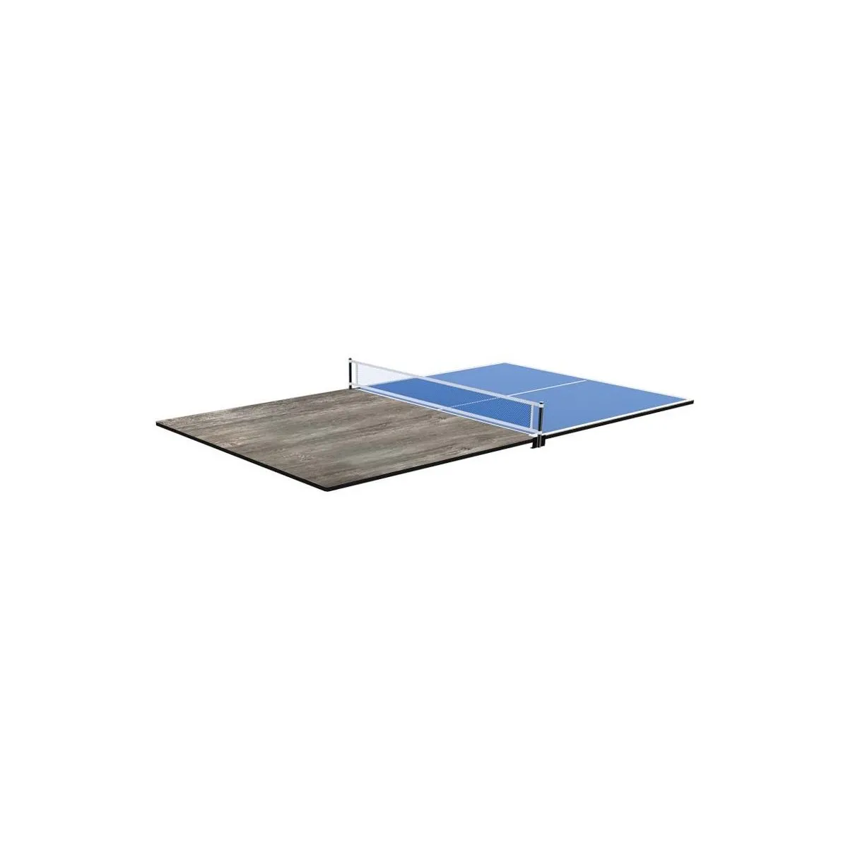 Plateau 2 en 1 dinatoire et Ping Pong pour billard convertible table 6 personnes Texas industriel.