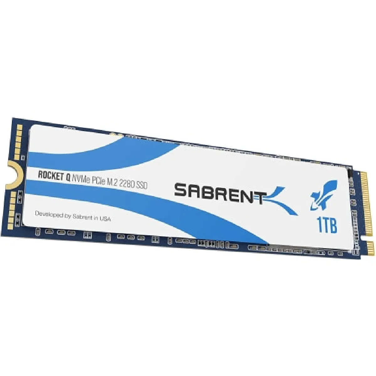 Rocket Q Disque Dur SSD Interne 2To M.2 NVMe PCI Express x4 Bleu