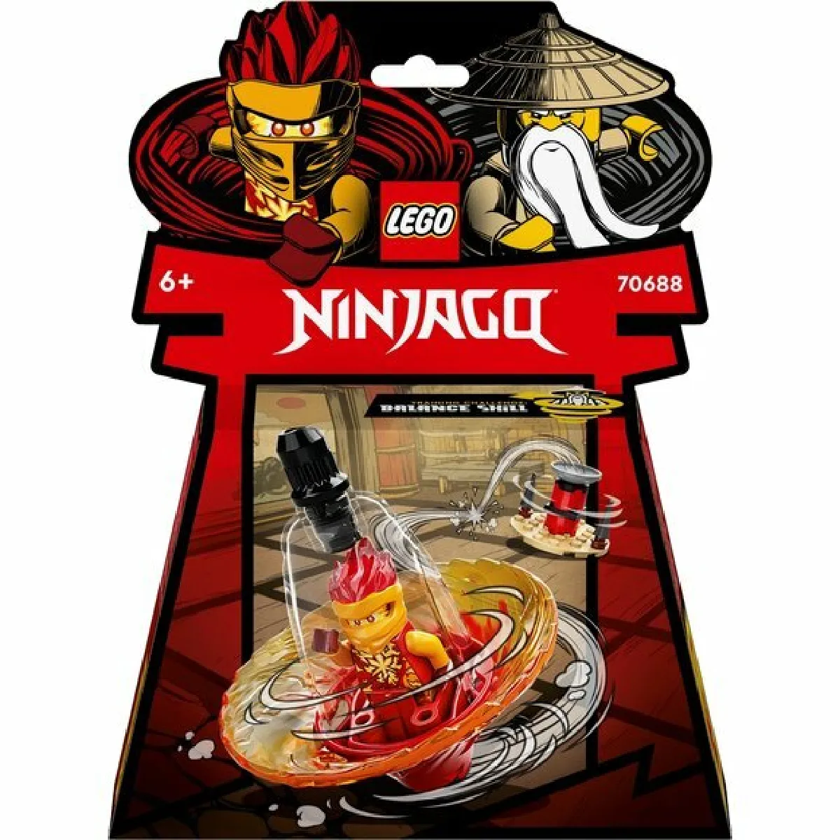 L’entraînement ninja Spinjitzu de Kai LEGO NINJAGO 70688