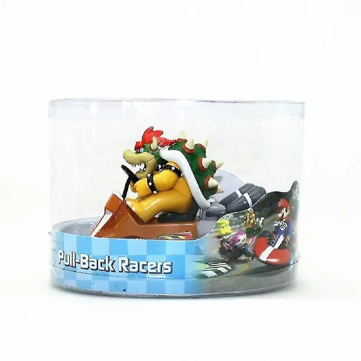 Super Mario Bowser Diecast Pull Back Car Toys Inertial Car Modèle