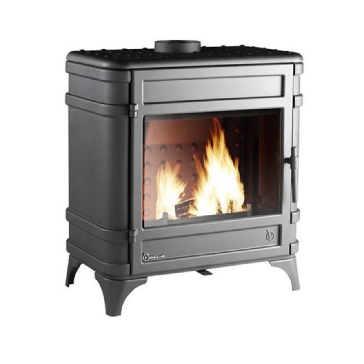 Poêle à bois fonte 12kw anthracite - 9170-44 - INVICTA