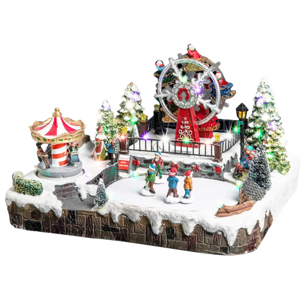 Village de Noël Caroussel Grande Roue - K Services