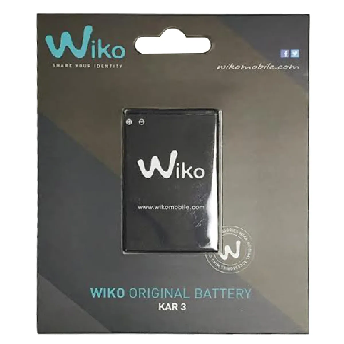 Wiko batterie d'origine pour Wiko Kar 3