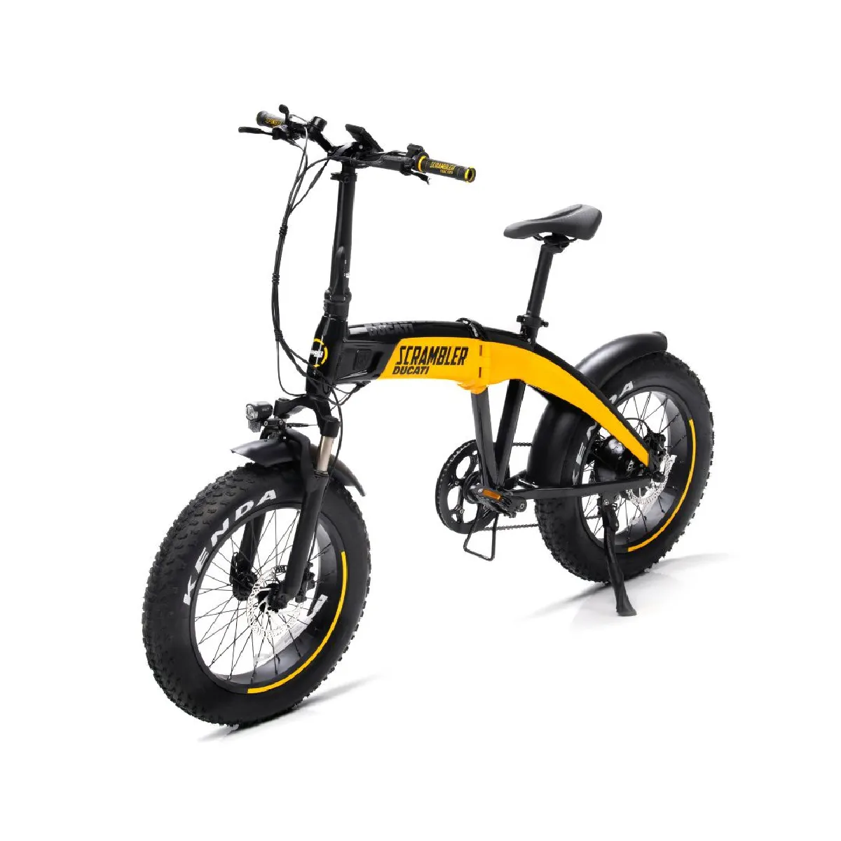 Vélo électrique Scrambler SCR E Moteur Bafang 36V/250W/60Nm , Batt Int 36V 10.4Ah, Dérailleur Shimano 7 vitesses. 25Km/h Pneu 20"