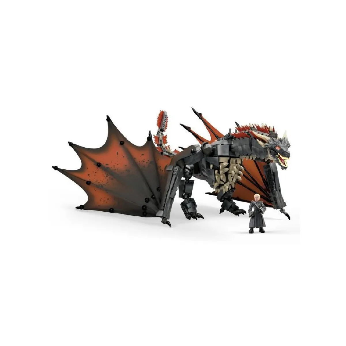 MEGA CONSTRUX Game of Thrones Drogon 50 cm - GKG97 - Briques de construction - 16 ans et +