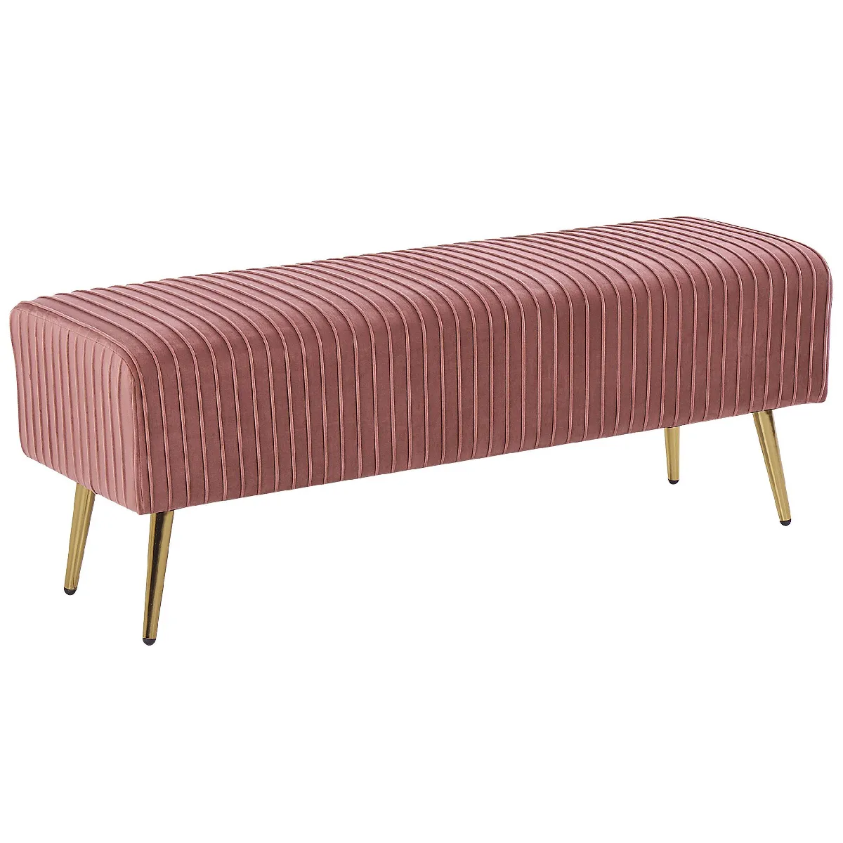 Banc PATERSON Rose Velours