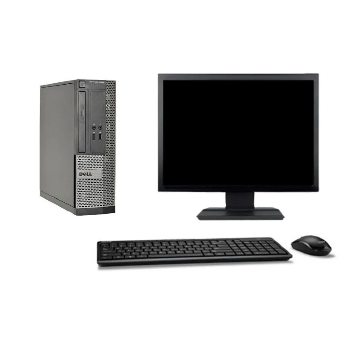 PC Dell Optiplex 3020 SFF Ecran 27" i7-4770 RAM 8Go Disque 2To Windows 10 Wifi