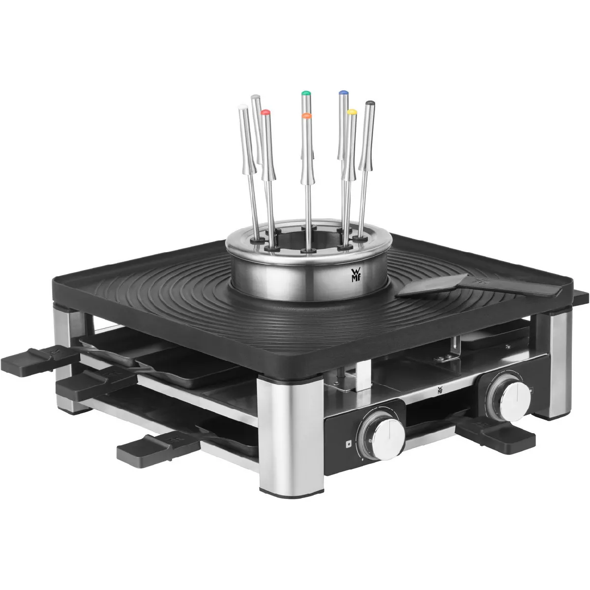 Appareil à raclette 8 personnes 1800w + fondue - 415480011 - WMF