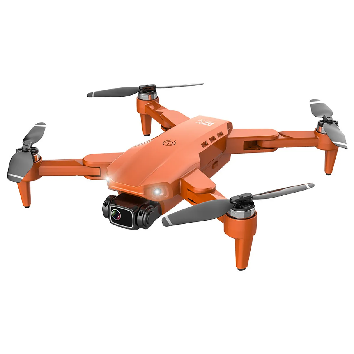 L900 Pro Drone 4K Double HD Caméra DRON avec caméra HD FPV 28 minutes de vol Moteur Brushless Quadcopter 1,2 km Drone télécommandé SG109 L109 - Hélicoptère télécommandé (orange)