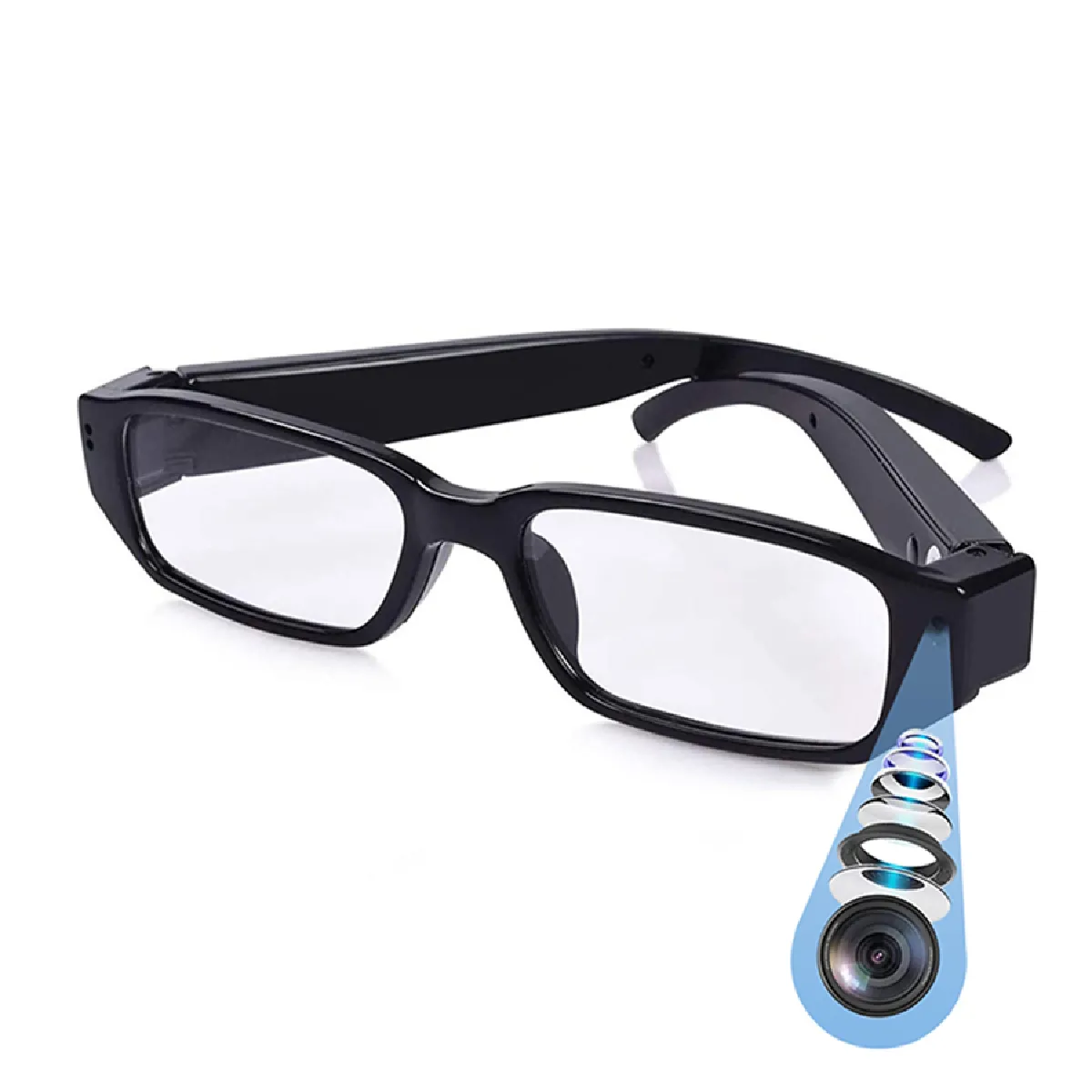 Lunettes caméra espion+32 Go