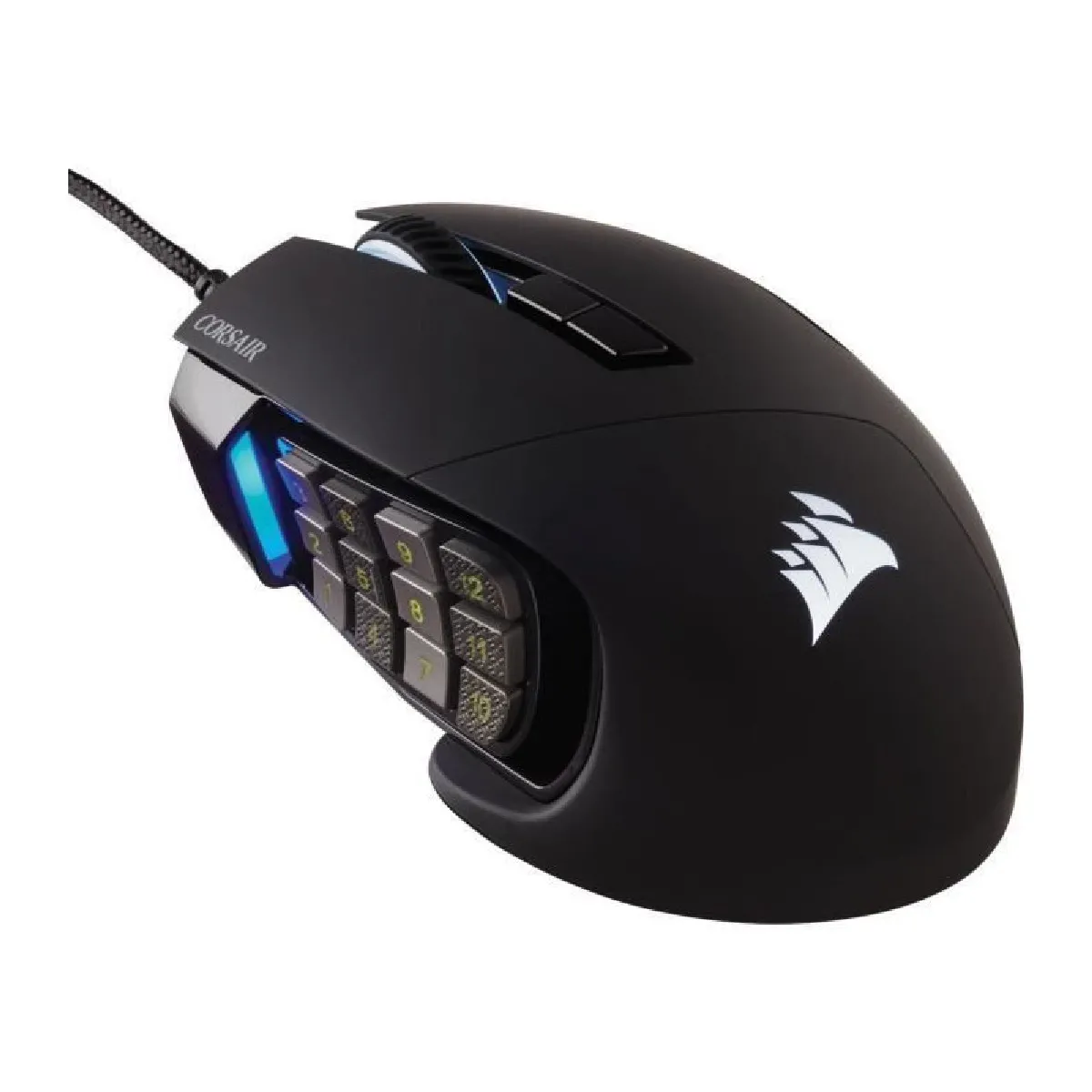 CORSAIR Souris Gamer SCIMITAR RGB ELITE - 18 000 DPI - Noir CH-9304211-EU