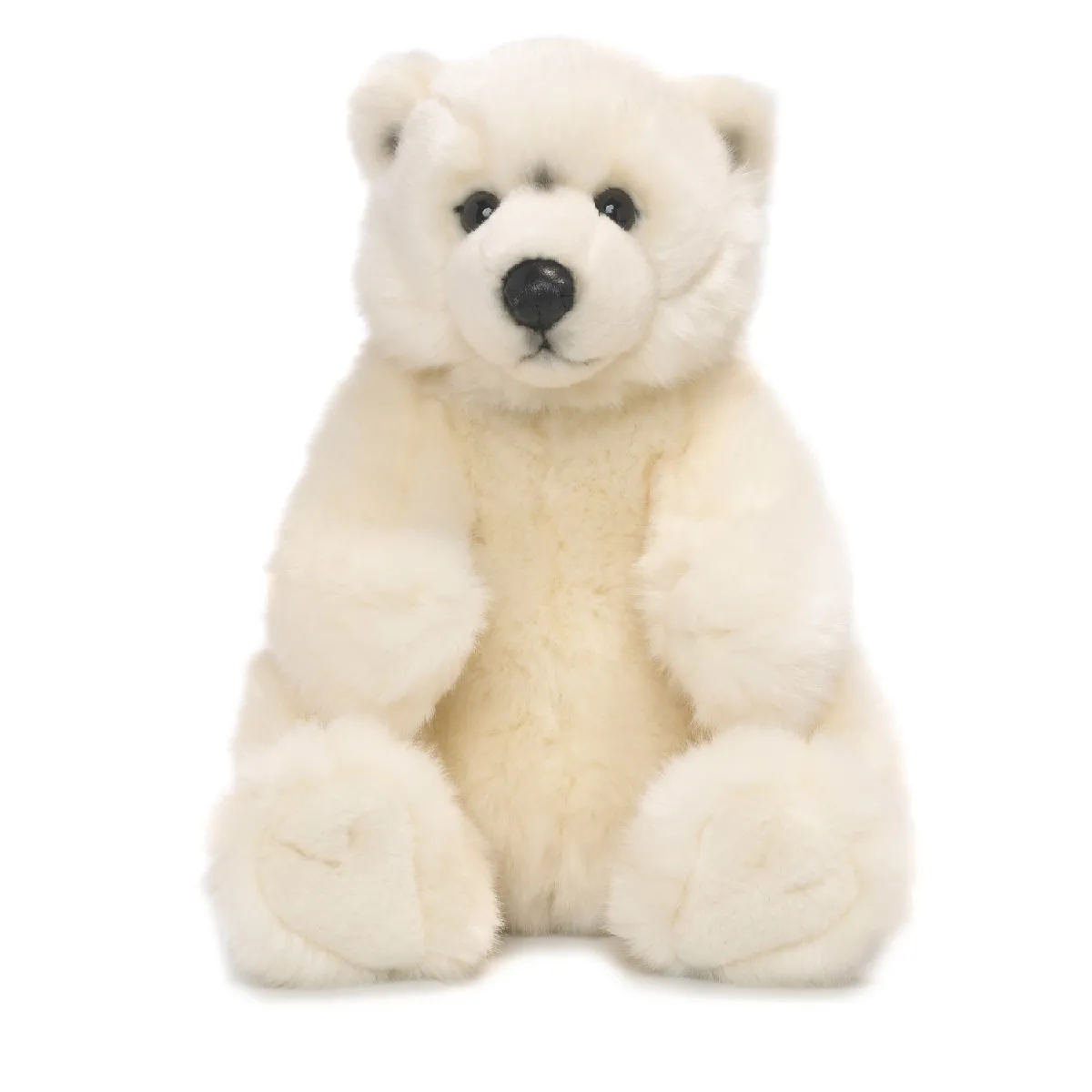 Peluche : WWF Ours polaire assis 22 cm