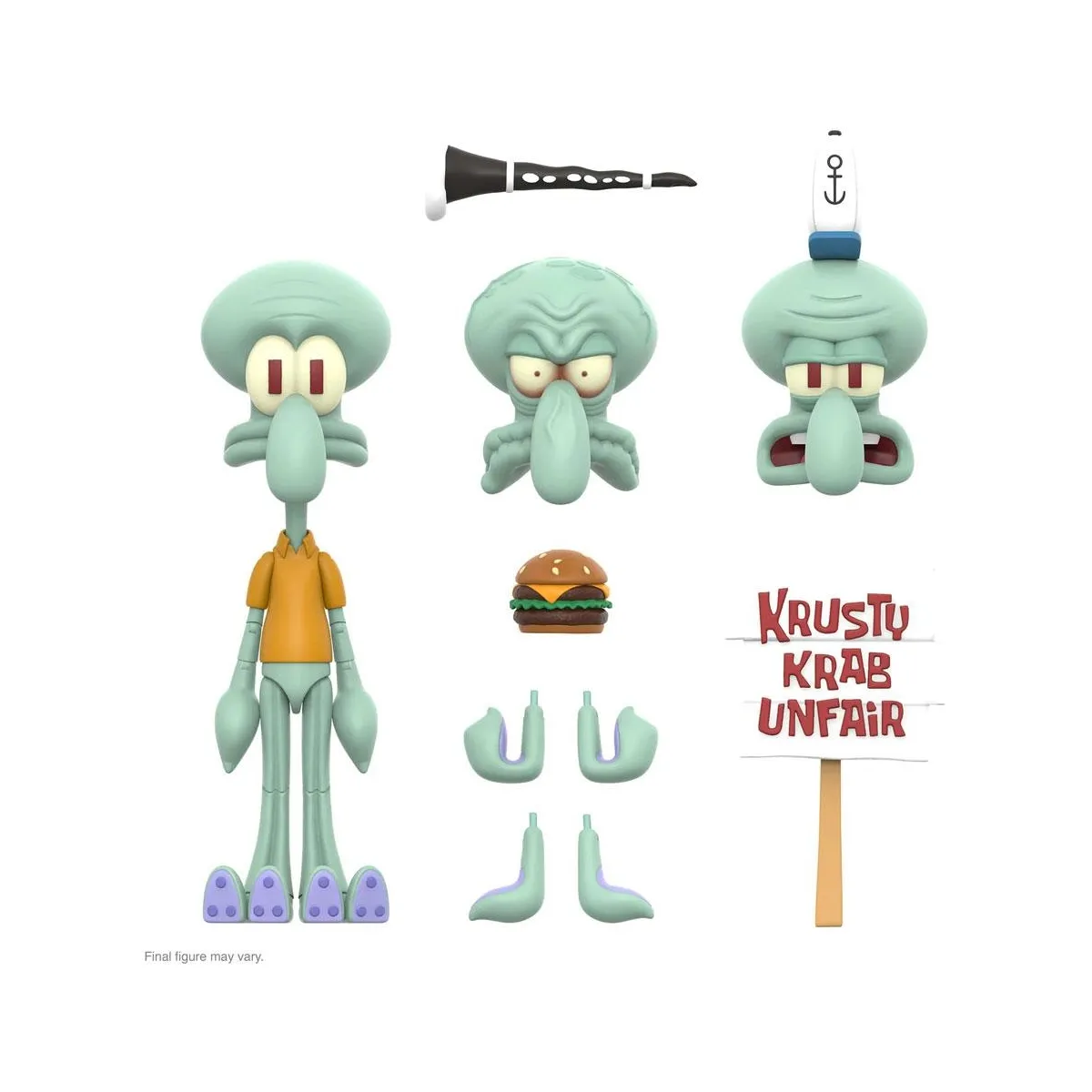 Bob l'éponge - Figurine Ultimates Squidward 18 cm