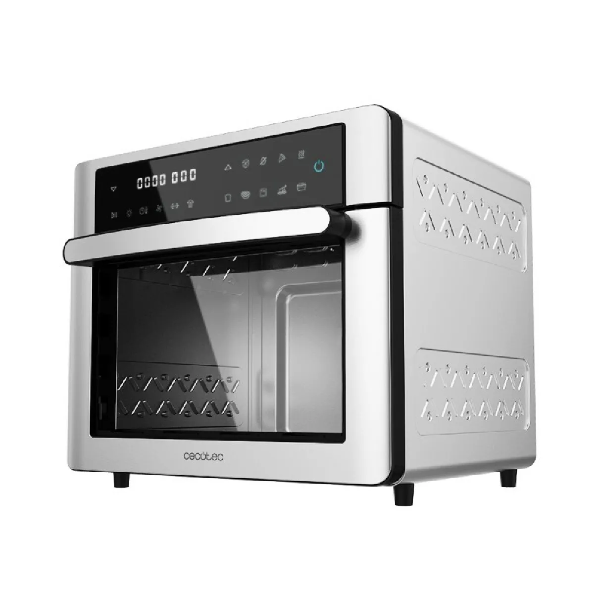 Cecotec Mini-four friteuse Bake&Fry 3000 Steel Touch