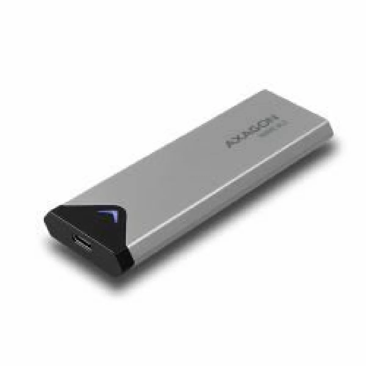 Axagon EEM2-UG2 Boîtier de disques de stockage M.2 Enceinte ssd Noir, Gris (AXAGON M.2 NVMe SSD USB-C 3.1 Gen 2. 42-80mm Box)