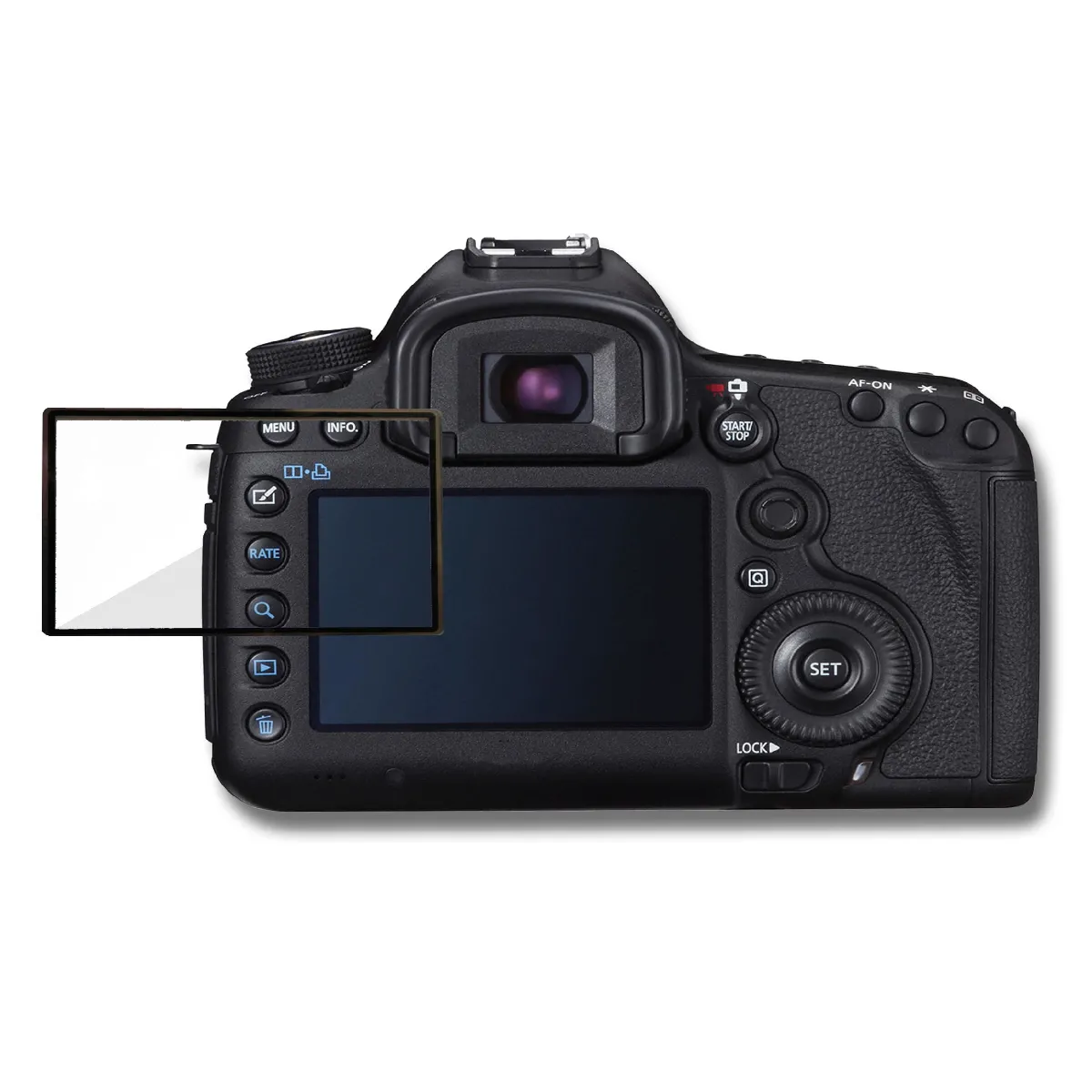 vhbw LCD Film Trempé de Protection d'Ecran compatible avec Sony Alpha A7R, A7S, SLT-A7 Appareil Photo (Numérique), Camera