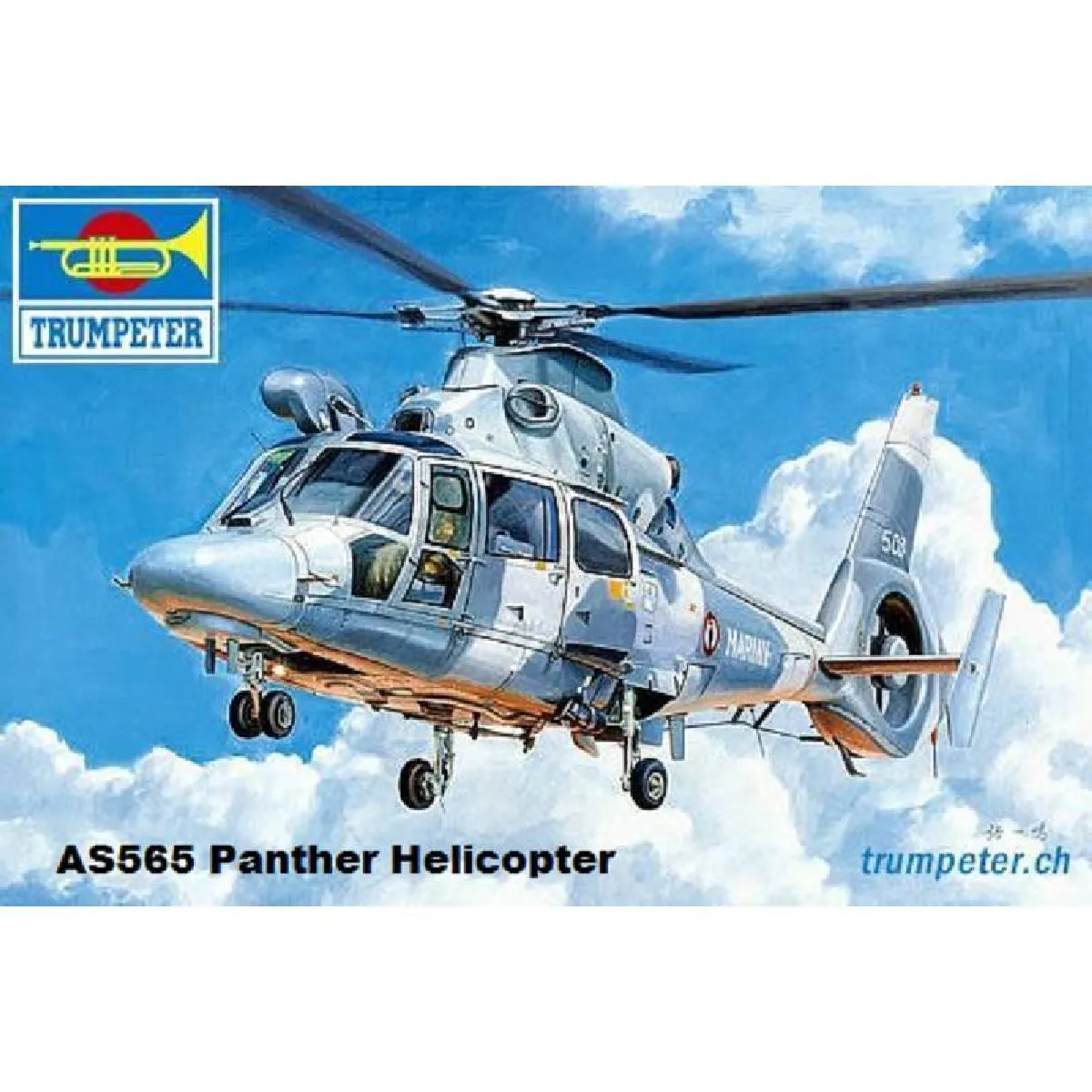 Maquette Hélicoptère As565 Panther Helicopter