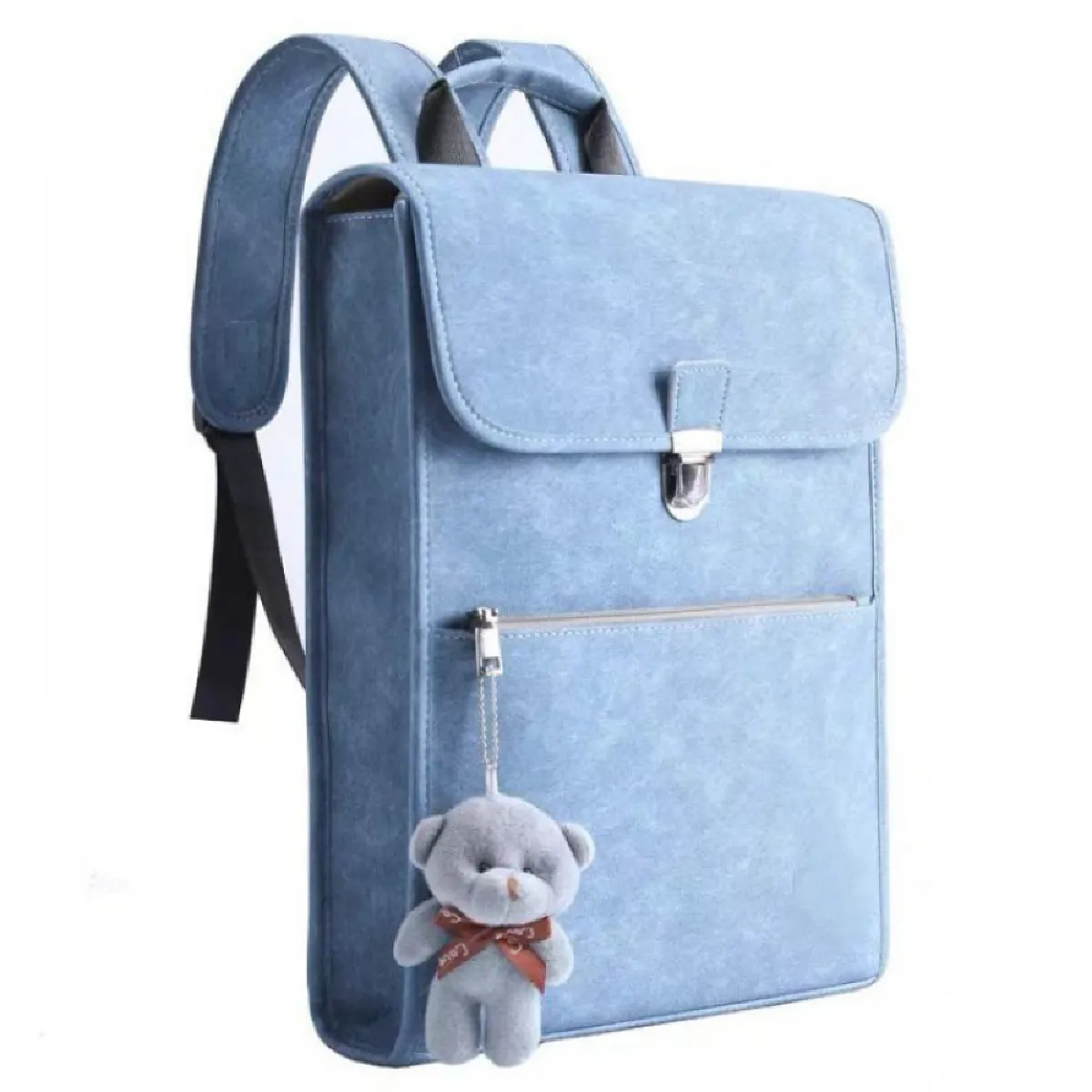 Sac à dos pour ordinateur portable, étui pour ordinateur portable résistant aux éclaboussures pour la plupart des MacBooks 14-16 pouces Surface-Books Dell HP Lenovo Asus Computers, cadeaux pour hommes femmes(bleu)