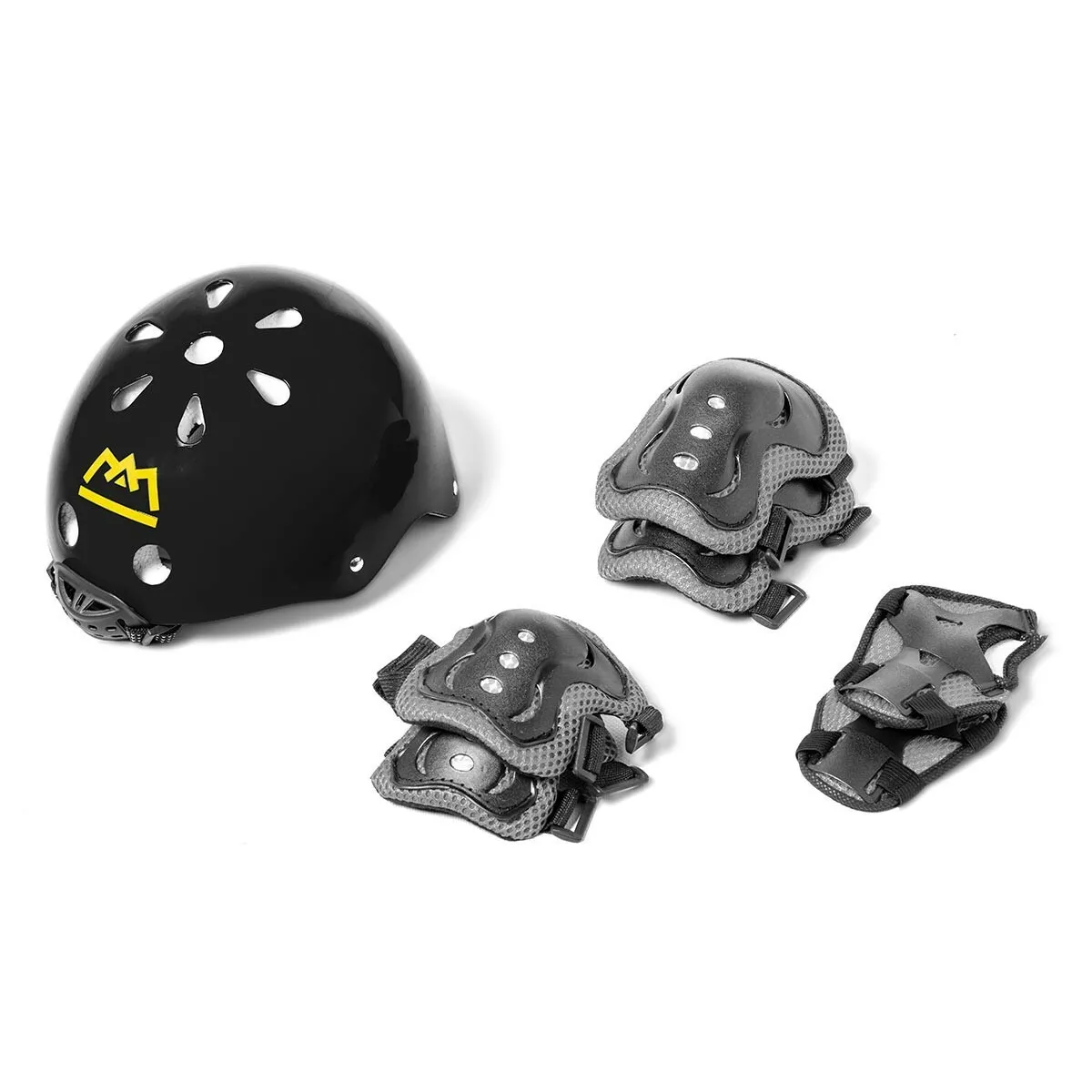 SET DE PROTECTION pour enfant avec casque ATLAS Noir