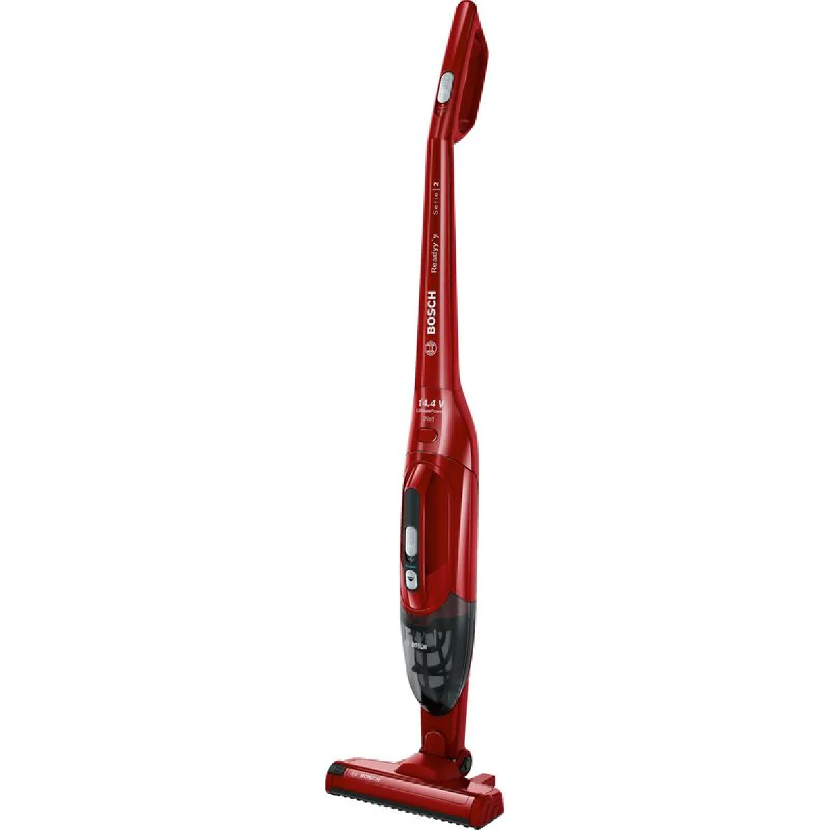 Aspirateur balai BOSCH BBHF214R 2 en 1 14,4V Rouge