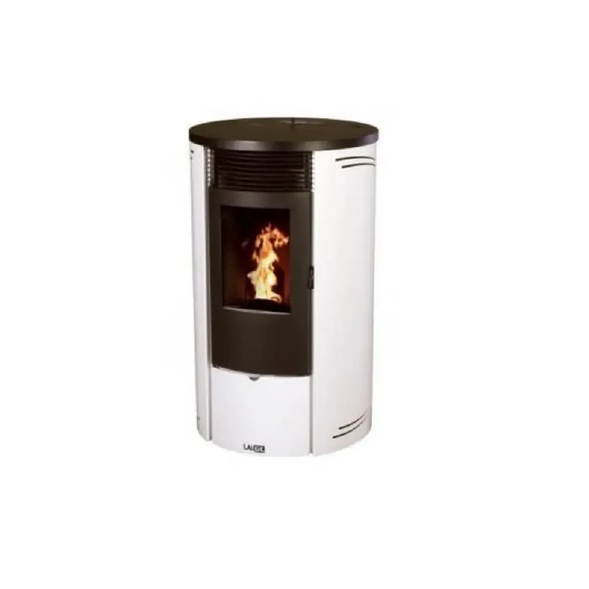 Poêle à granulés de bois 12kw blanc - PGVRE12-BLANC - INTERSTOVES