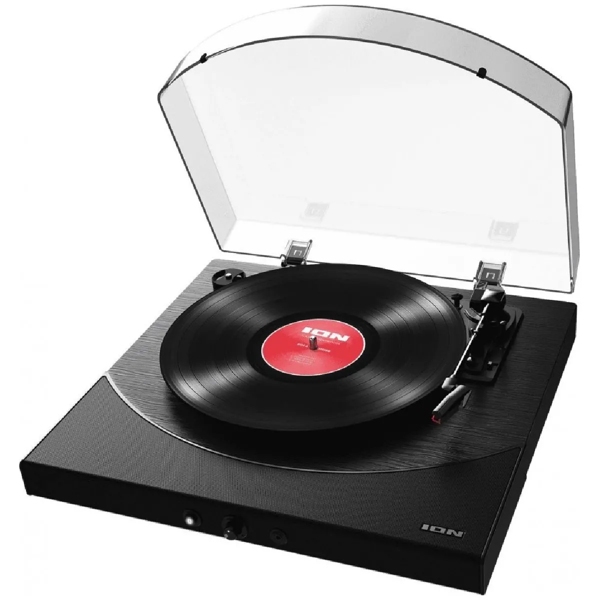 Ion PREMIERLPBLACK - Platine Vinyle Premier LP Bluetooth/AUX/HP - Noire