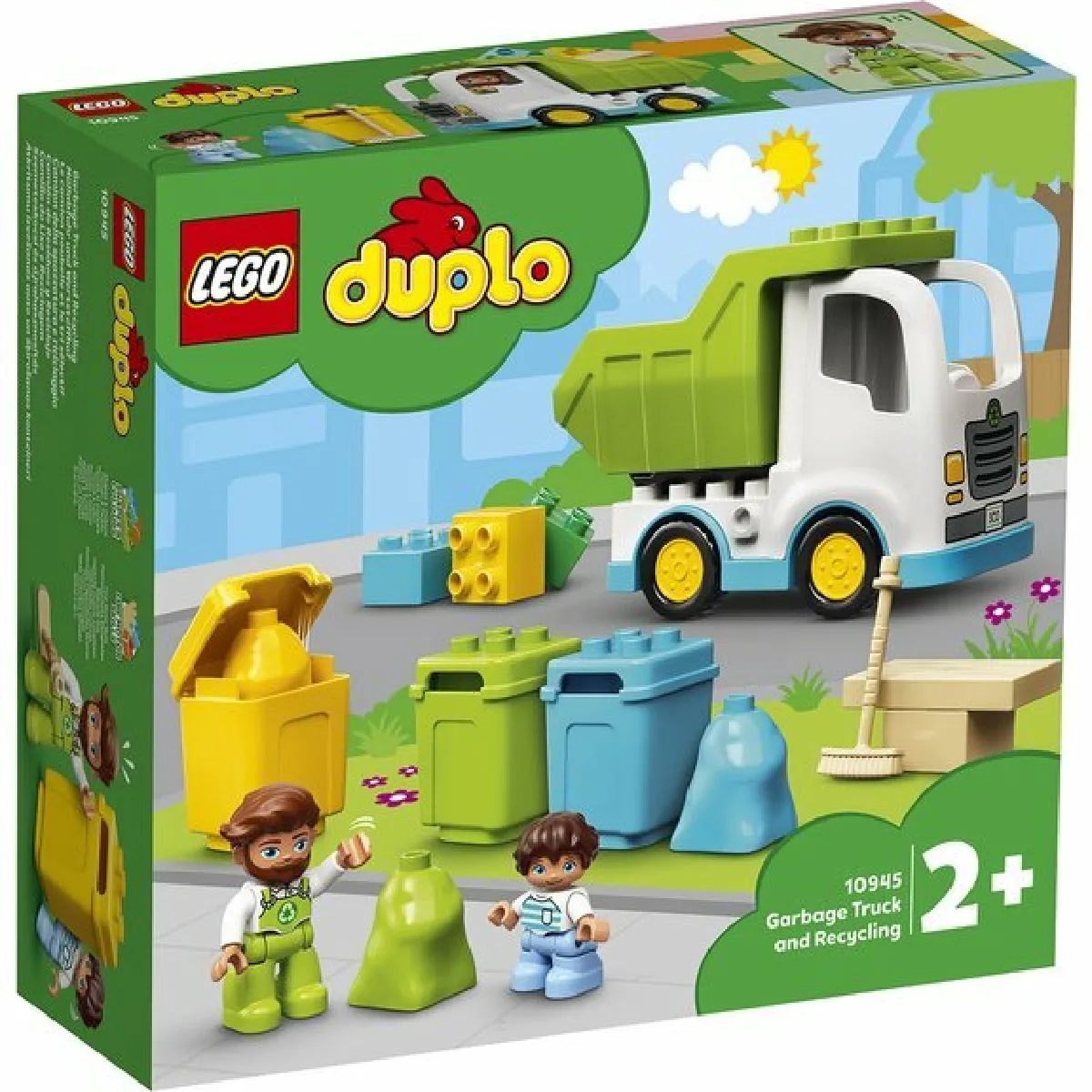 Le camion poubelle et le tri sélectif LEGO DUPLO 10945