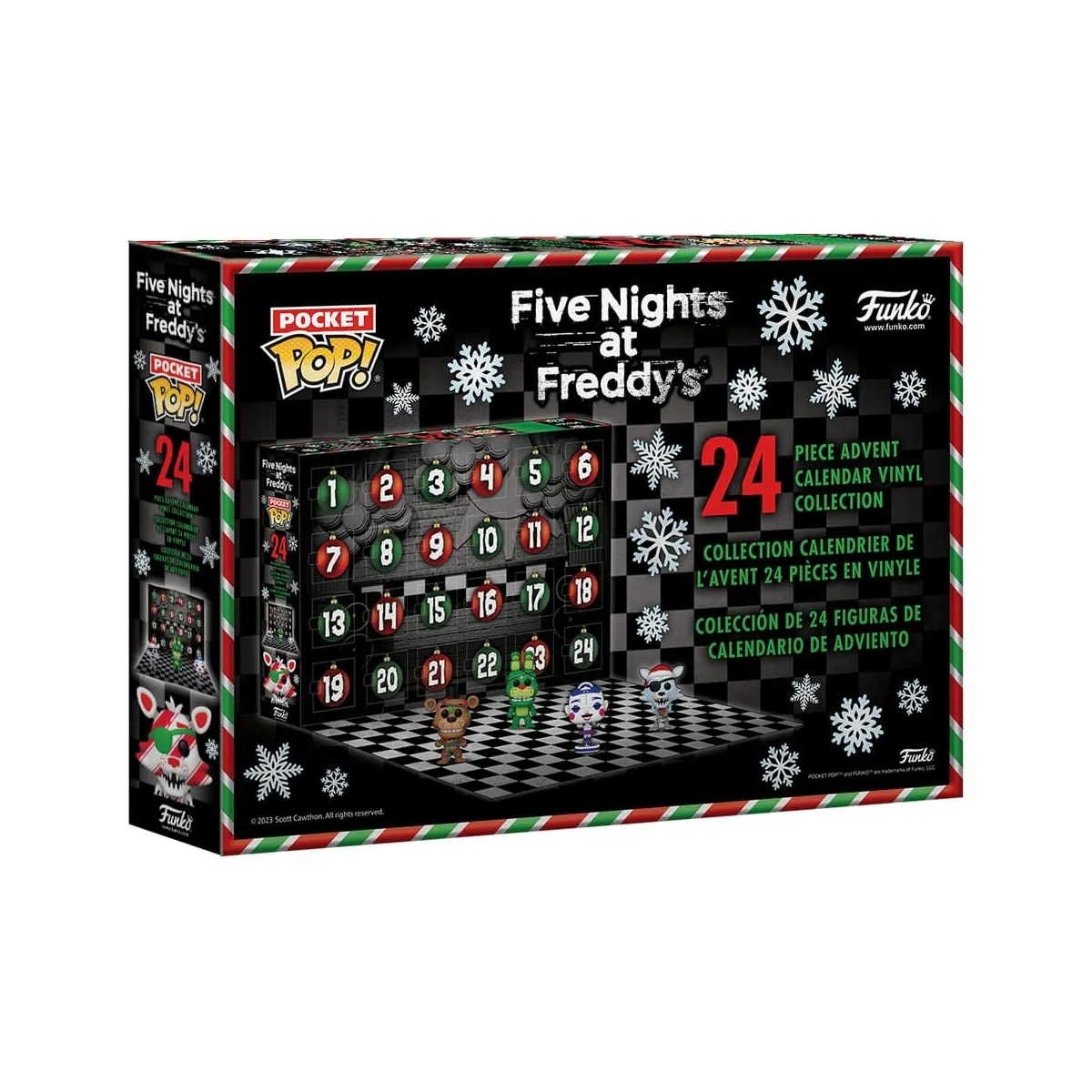 Five Nights at Freddy's - Calendrier de l'avent 2023Pocket POP! Five Nights at Freddy's