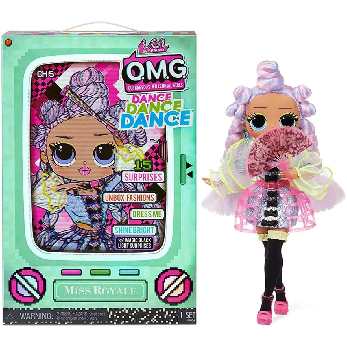 L.O.L. SURPRISE OMG Dance Doll Miss Royale