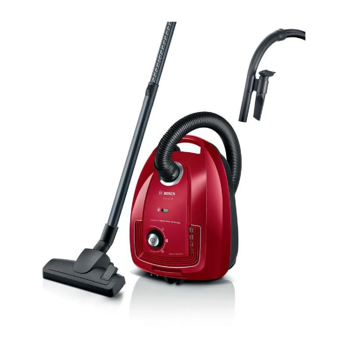 BOSCH GL38 - Aspirateur avec sac - 600 W - 79 dB - (h)epa - 10m - 4 L sac - variateur de puissance