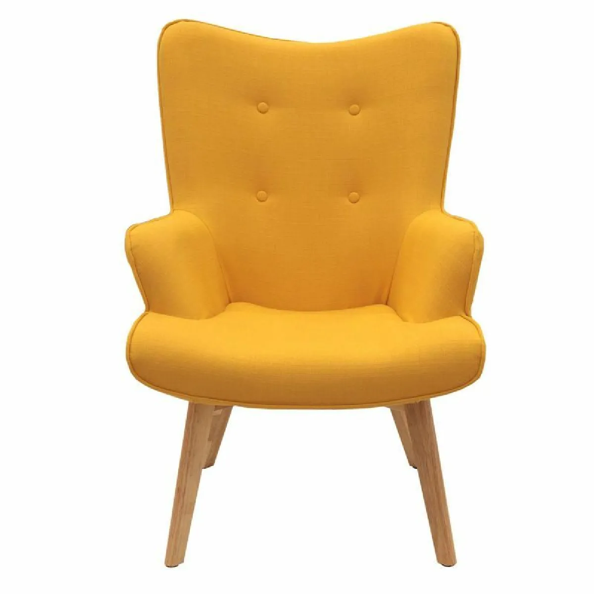 Fauteuil Design Helsinki 100cm Jaune