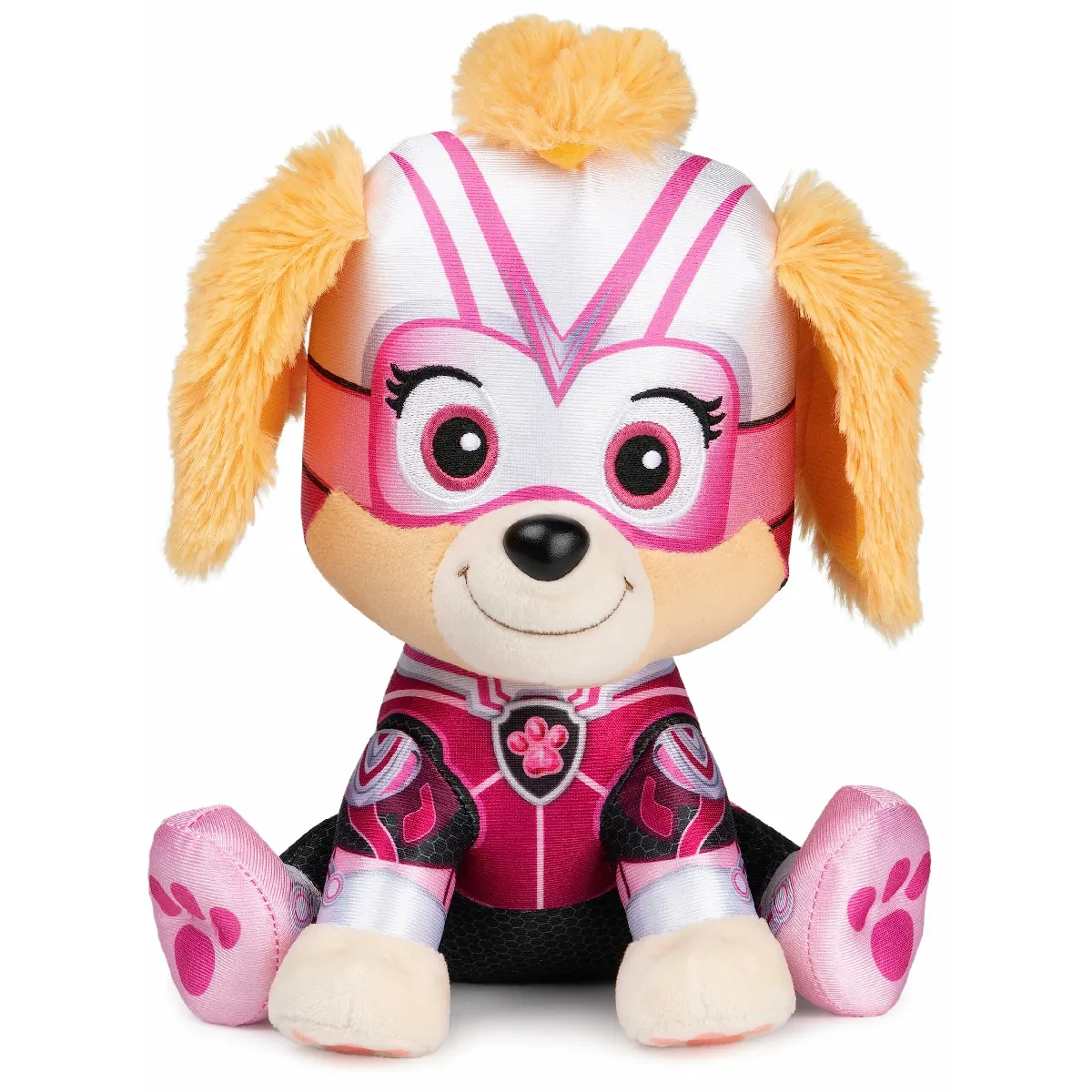 GUND Paw Patrol - Le Film cinéma Mighty Skye, 23 cm - Peluche Originale pour Le Film cinéma 2023, idéale pour rejouer Les Aventures cinématographiques et comme Peluche préférée - Jouet pour Enfants à