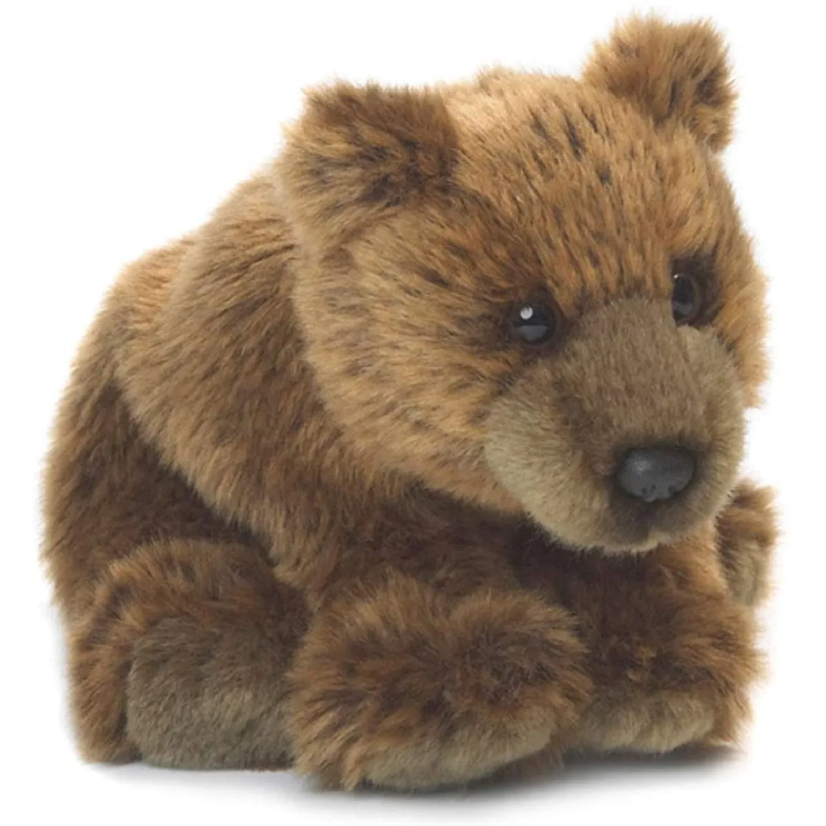 peluche Ours Grizzly de 15 cm marron