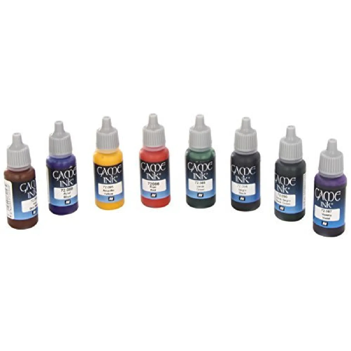 Vallejo Game Ink Paint Set (8 Color) Paint