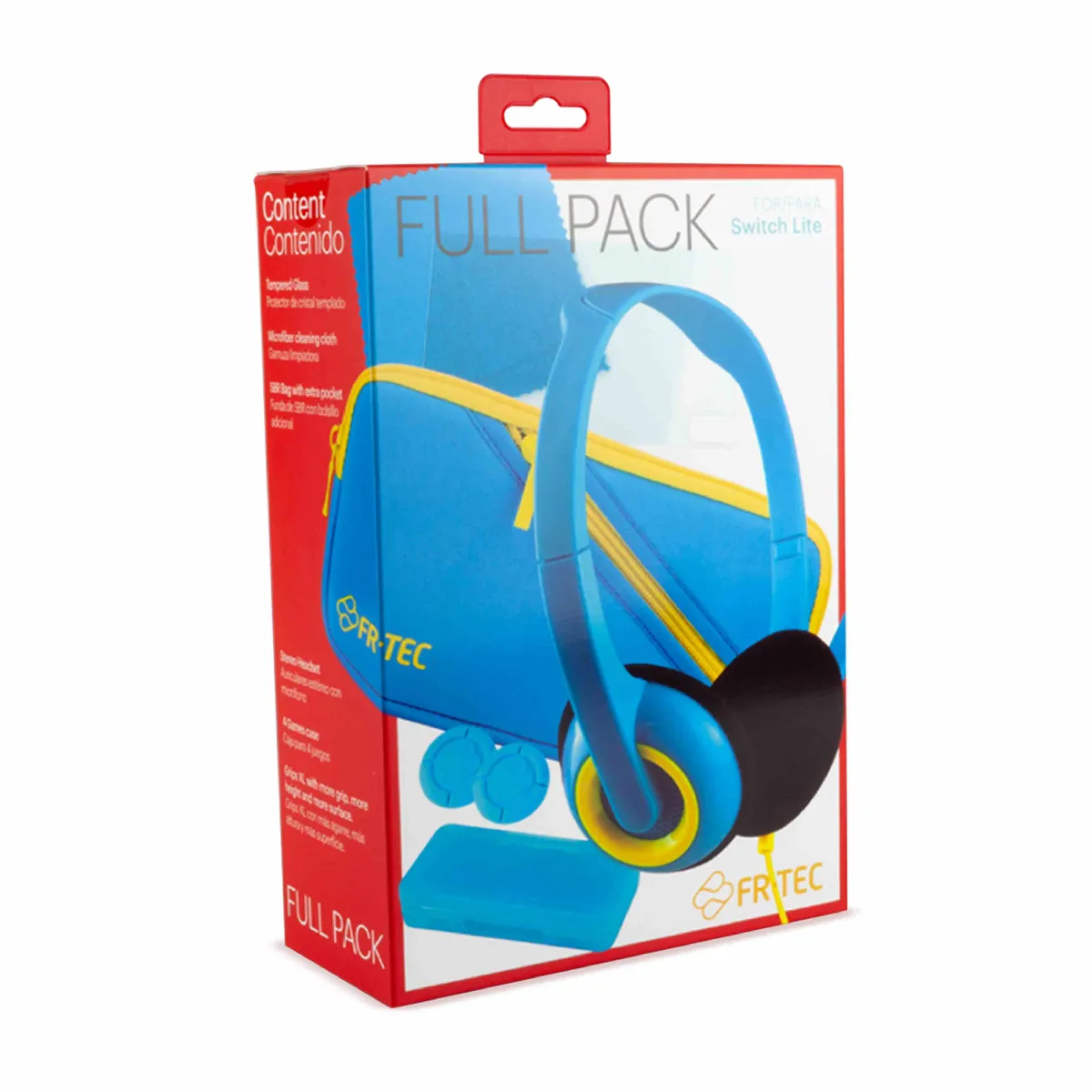 Nintendo Switch et Lite Starters Pack - y compris casque, Poignées de Pouce XL pouce, cas de jeu