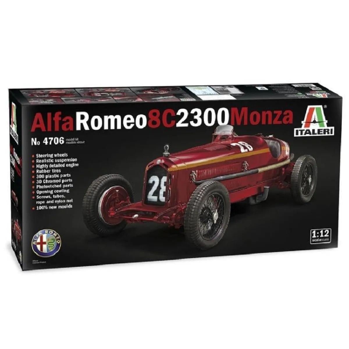 Maquette Voiture Maquette Camion Alfa Romeo 8c 2300 Monza